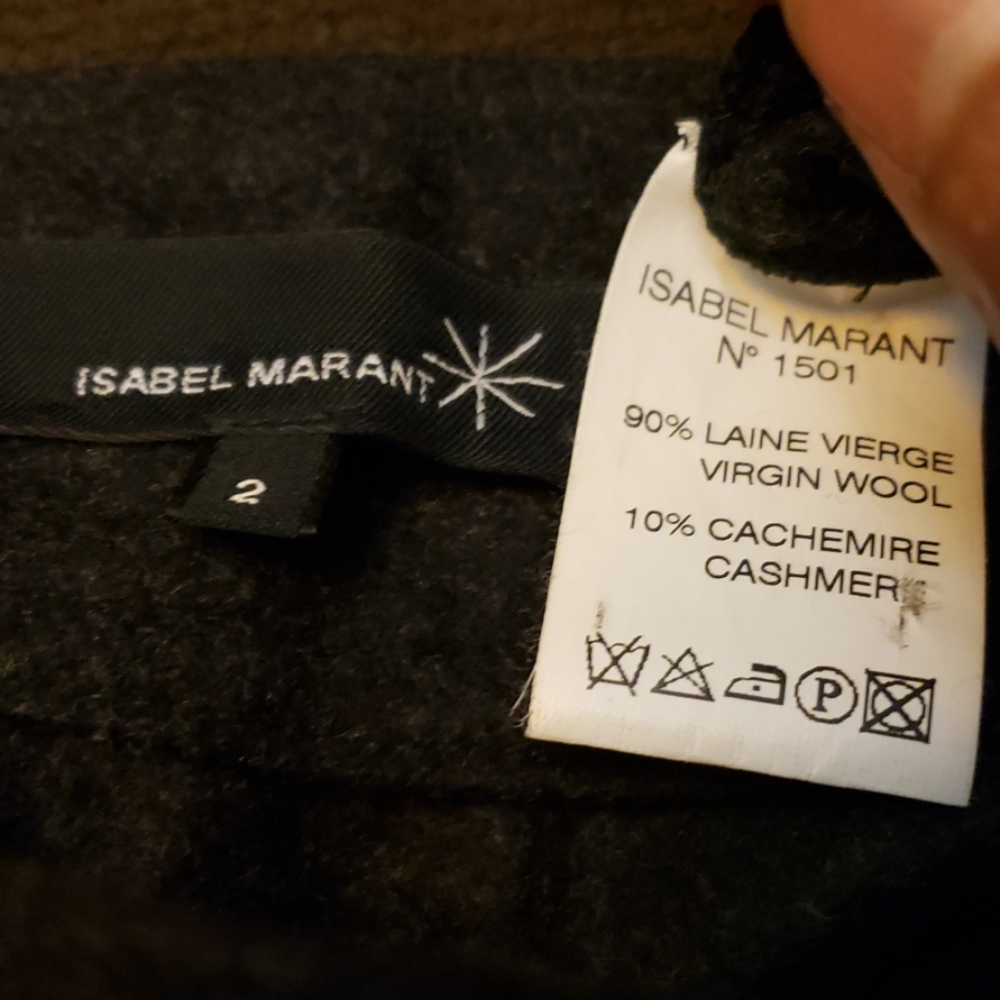 ISABEL MARANT WOOL/CASHMERE SKIRT SIZE 2 - Picture 8 of 8